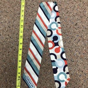 Coach ponytail scarf